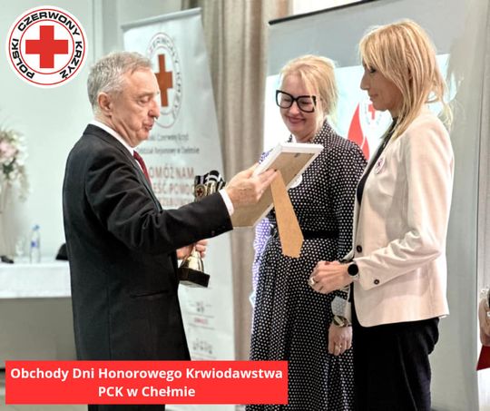 Chełm. Krwiodawcy docenieni. Ich krew ratuje życie! [GALERIA ZDJĘĆ]