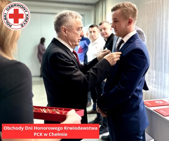 Chełm. Krwiodawcy docenieni. Ich krew ratuje życie! [GALERIA ZDJĘĆ]