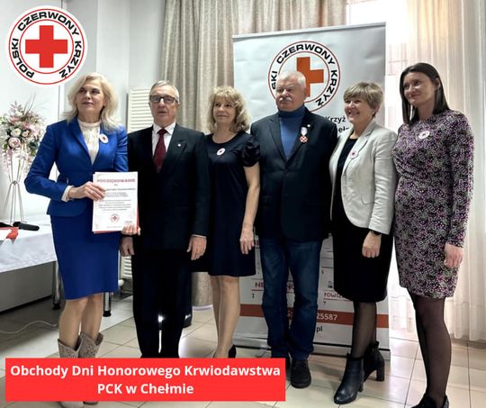 Chełm. Krwiodawcy docenieni. Ich krew ratuje życie! [GALERIA ZDJĘĆ]