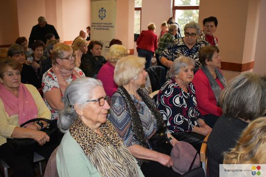 Krasnystaw. Spotkanie "Zdrowy Senior" w KDK [GALERIA ZDJĘĆ]