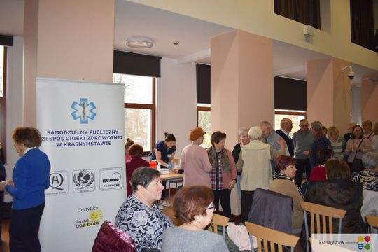 Krasnystaw. Spotkanie "Zdrowy Senior" w KDK [GALERIA ZDJĘĆ]