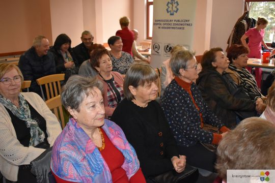 Krasnystaw. Spotkanie "Zdrowy Senior" w KDK [GALERIA ZDJĘĆ]