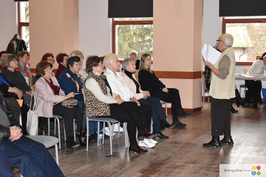 Krasnystaw. Spotkanie "Zdrowy Senior" w KDK [GALERIA ZDJĘĆ]