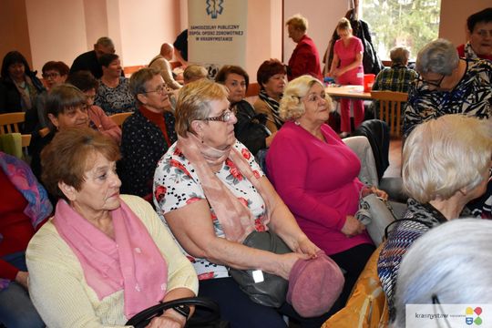 Krasnystaw. Spotkanie "Zdrowy Senior" w KDK [GALERIA ZDJĘĆ]