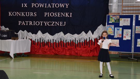 Gm. Łopiennik Górny. IX Powiatowy Konkurs Piosenki Patriotycznej [GALERIA ZDJĘĆ]