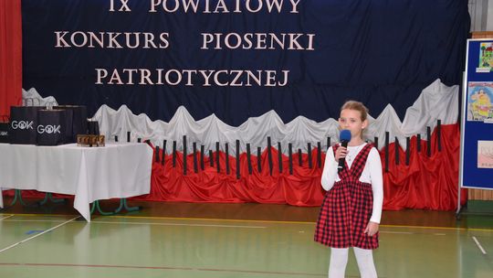 Gm. Łopiennik Górny. IX Powiatowy Konkurs Piosenki Patriotycznej [GALERIA ZDJĘĆ]