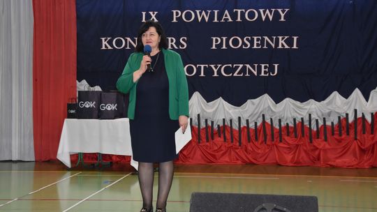 Gm. Łopiennik Górny. IX Powiatowy Konkurs Piosenki Patriotycznej [GALERIA ZDJĘĆ]