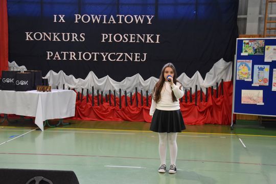 Gm. Łopiennik Górny. IX Powiatowy Konkurs Piosenki Patriotycznej [GALERIA ZDJĘĆ]