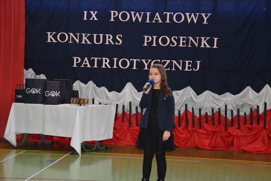 Gm. Łopiennik Górny. IX Powiatowy Konkurs Piosenki Patriotycznej [GALERIA ZDJĘĆ]