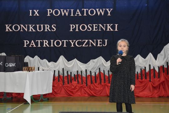 Gm. Łopiennik Górny. IX Powiatowy Konkurs Piosenki Patriotycznej [GALERIA ZDJĘĆ]