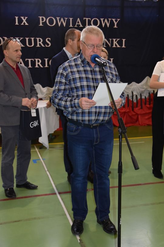 Gm. Łopiennik Górny. IX Powiatowy Konkurs Piosenki Patriotycznej [GALERIA ZDJĘĆ]