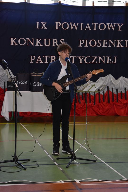 Gm. Łopiennik Górny. IX Powiatowy Konkurs Piosenki Patriotycznej [GALERIA ZDJĘĆ]