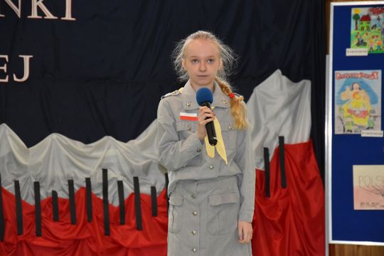 Gm. Łopiennik Górny. IX Powiatowy Konkurs Piosenki Patriotycznej [GALERIA ZDJĘĆ]