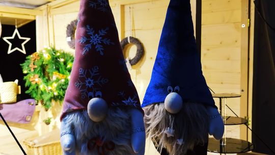 Gm. Siedliszcze. Jarmark świąteczny w Kuliku wieczorową porą... [GALERIA ZDJĘĆ]