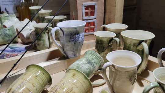 Gm. Siedliszcze. Jarmark świąteczny w Kuliku wieczorową porą... [GALERIA ZDJĘĆ]