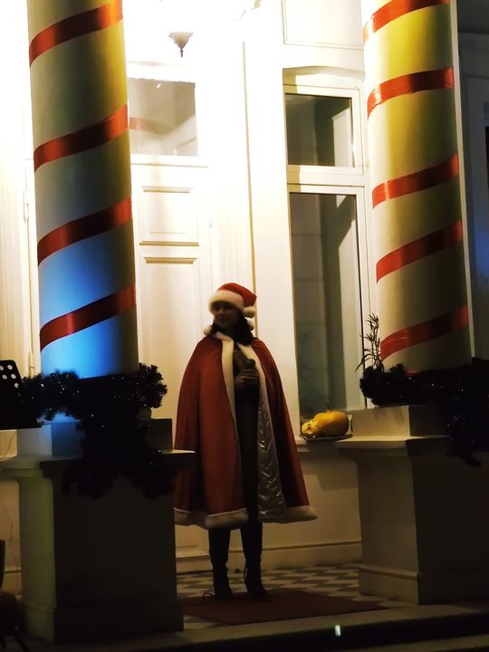 Gm. Siedliszcze. Jarmark świąteczny w Kuliku wieczorową porą... [GALERIA ZDJĘĆ]