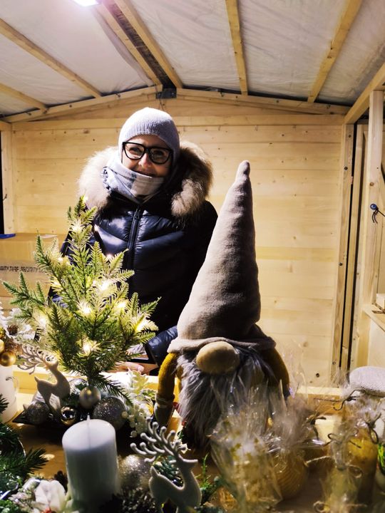 Gm. Siedliszcze. Jarmark świąteczny w Kuliku wieczorową porą... [GALERIA ZDJĘĆ]