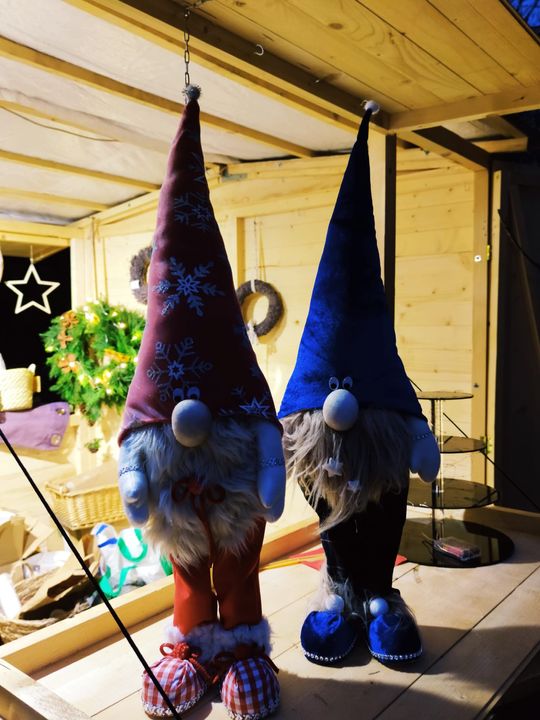 Gm. Siedliszcze. Jarmark świąteczny w Kuliku wieczorową porą... [GALERIA ZDJĘĆ]