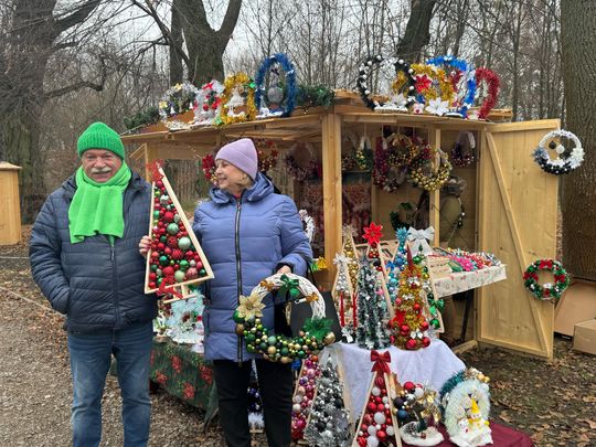 Gm. Siedliszcze. Świąteczny jarmark w Dworze Kulik. Masa ozdób i słodkości! [GALERIA ZDJĘĆ]