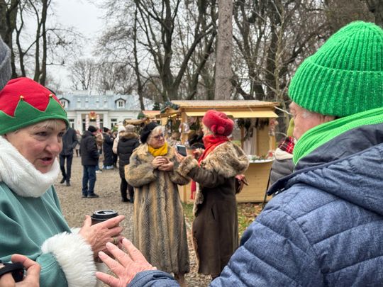 Gm. Siedliszcze. Świąteczny jarmark w Dworze Kulik. Masa ozdób i słodkości! [GALERIA ZDJĘĆ]