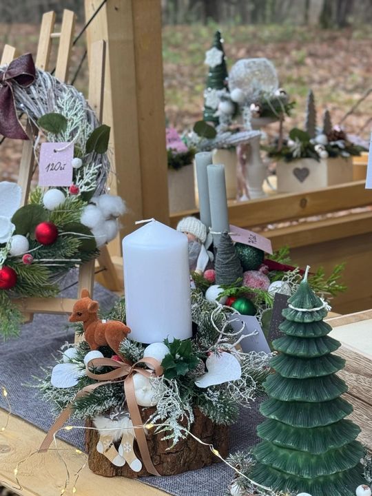 Gm. Siedliszcze. Świąteczny jarmark w Dworze Kulik. Masa ozdób i słodkości! [GALERIA ZDJĘĆ]