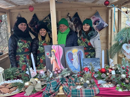 Gm. Siedliszcze. Świąteczny jarmark w Dworze Kulik. Masa ozdób i słodkości! [GALERIA ZDJĘĆ]