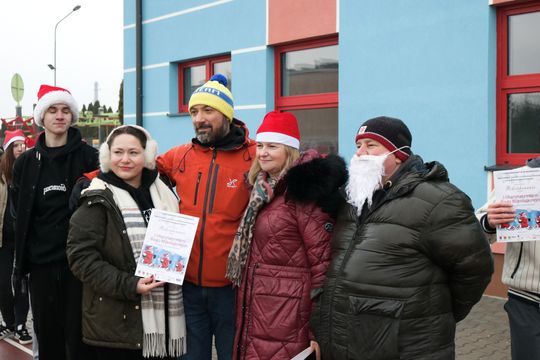 Krasnystaw. I Charytatywny Bieg Mikołajkowy [GALERIA ZDJĘĆ]