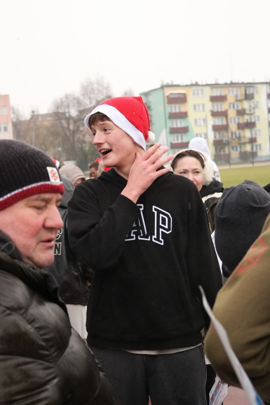 Krasnystaw. I Charytatywny Bieg Mikołajkowy [GALERIA ZDJĘĆ]