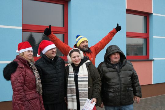 Krasnystaw. I Charytatywny Bieg Mikołajkowy [GALERIA ZDJĘĆ]