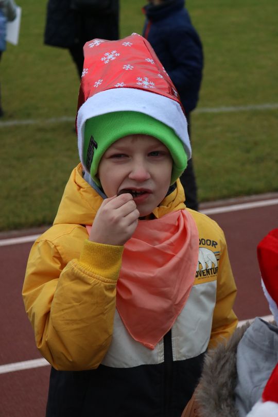 Krasnystaw. I Charytatywny Bieg Mikołajkowy [GALERIA ZDJĘĆ]