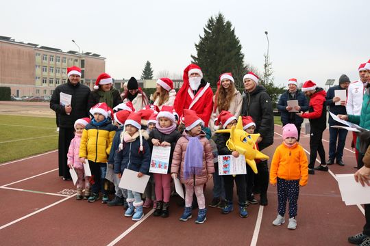 Krasnystaw. I Charytatywny Bieg Mikołajkowy [GALERIA ZDJĘĆ]