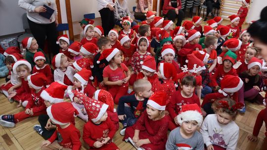 Święty Mikołaj w Przedszkolu nr 15 w Chełmie
