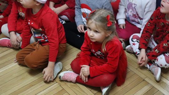 Święty Mikołaj w Przedszkolu nr 15 w Chełmie