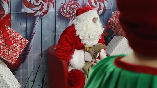 Święty Mikołaj w Przedszkolu nr 15 w Chełmie