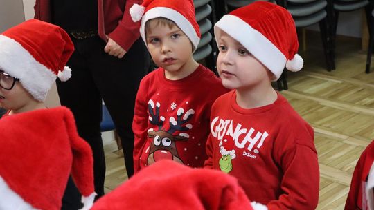 Święty Mikołaj w Przedszkolu nr 15 w Chełmie
