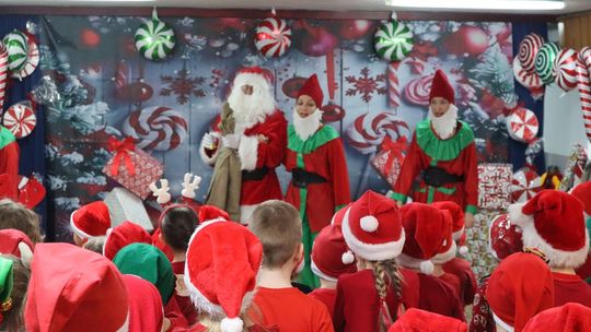 Święty Mikołaj w Przedszkolu nr 15 w Chełmie