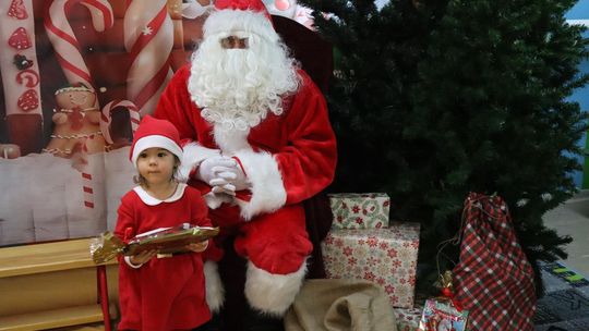 Święty Mikołaj w Przedszkolu nr 15 w Chełmie