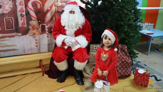 Święty Mikołaj w Przedszkolu nr 15 w Chełmie