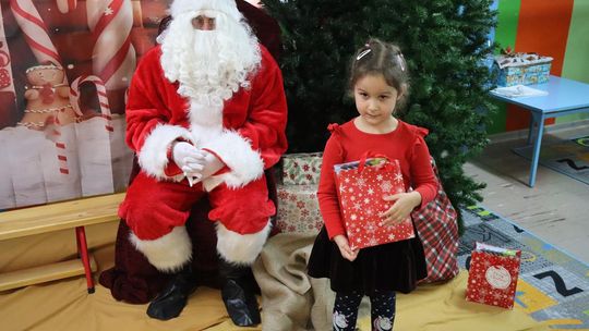 Święty Mikołaj w Przedszkolu nr 15 w Chełmie