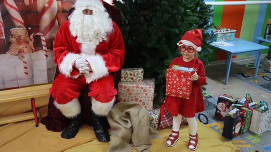 Święty Mikołaj w Przedszkolu nr 15 w Chełmie