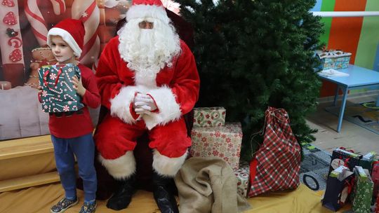 Święty Mikołaj w Przedszkolu nr 15 w Chełmie