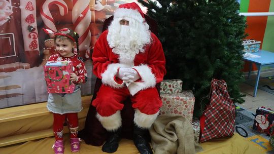Święty Mikołaj w Przedszkolu nr 15 w Chełmie