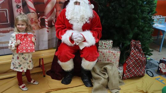 Święty Mikołaj w Przedszkolu nr 15 w Chełmie