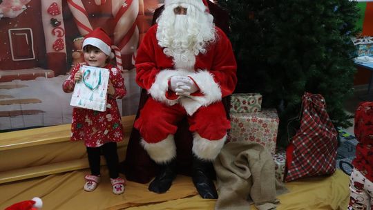 Święty Mikołaj w Przedszkolu nr 15 w Chełmie