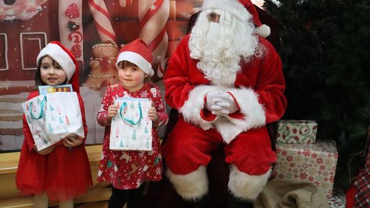 Święty Mikołaj w Przedszkolu nr 15 w Chełmie