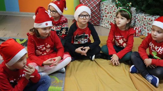 Święty Mikołaj w Przedszkolu nr 15 w Chełmie