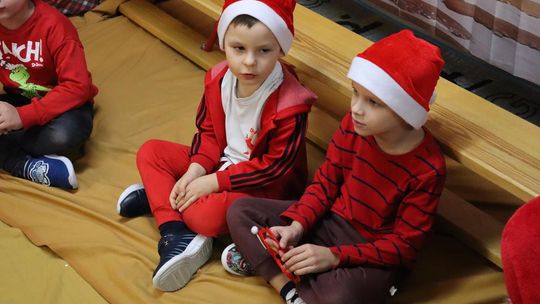Święty Mikołaj w Przedszkolu nr 15 w Chełmie