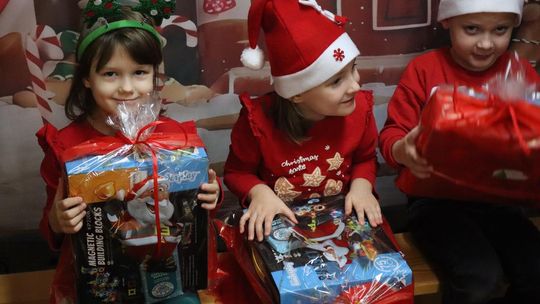 Święty Mikołaj w Przedszkolu nr 15 w Chełmie