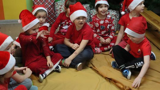 Święty Mikołaj w Przedszkolu nr 15 w Chełmie