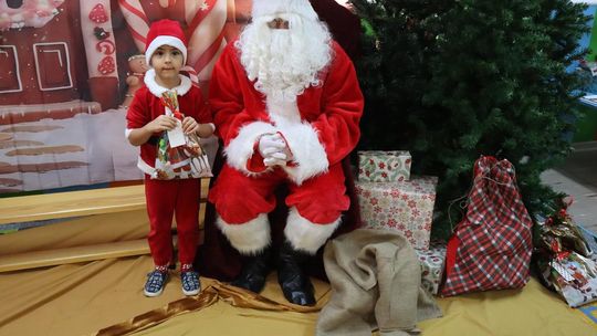 Święty Mikołaj w Przedszkolu nr 15 w Chełmie